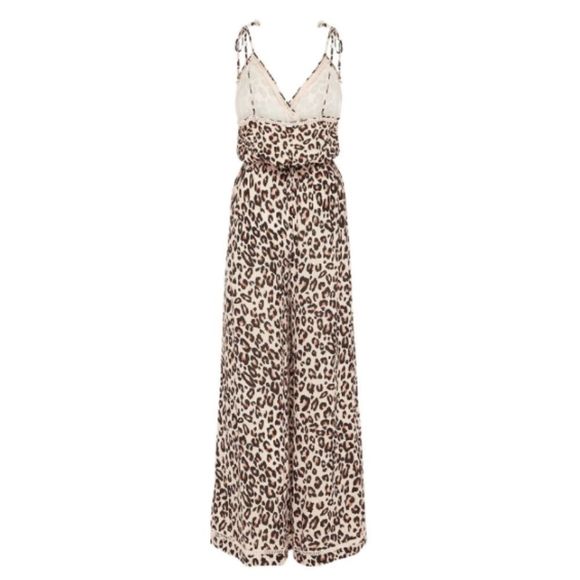 NWT Spell & The Gypsy Bodhi Leopard Print Jumpsuit - Picture 6 of 9